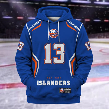 [SUPER SALE] NEW CUSTOMIZED NHL25 NYI NEW YORK ISLANDERS T-SHIRT, HOODIE, ZIP HOODIE