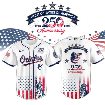 [FLASH SALE] NEW CUSTOMIZED MLB25 BOS BALTIMORE ORIOLES BASEBALL JERSEY