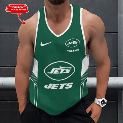 LIMITED EDITION - NEW CUSTOMIZED NFL25 NYJ NEW YORK JETS UNISEX TANK TOP