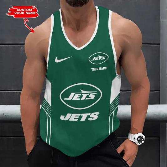 LIMITED EDITION - NEW CUSTOMIZED NFL25 NYJ NEW YORK JETS UNISEX TANK TOP