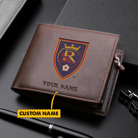 POPULAR NOW - NEW CUSTOMIZED MLS25 RSL RS LAKE LEATHER WALLET