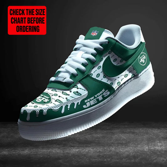 [SPECIAL OFFER] NEW CUSTOMIZED NFL25 NYJ NEW YORK JETS AF1 SHOES