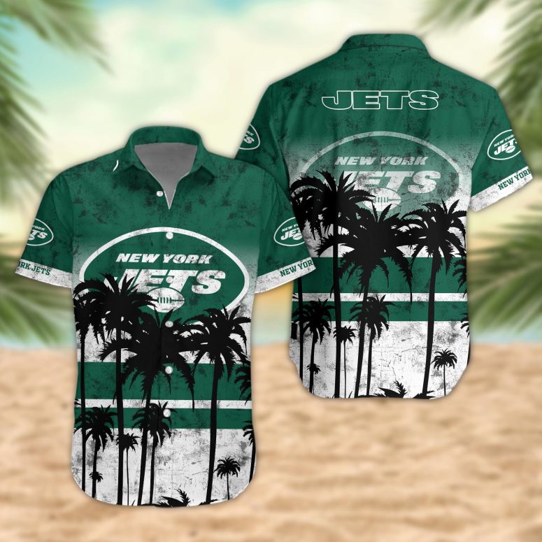 [SPECIAL OFFER] NEW CUSTOMIZED NFL25 NYJ NEW YORK JETS UNISEX HAWAIIAN SHIRT