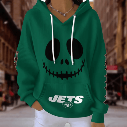 [SPECIAL OFFER] NEW CUSTOMIZED NFL25 NYJ NEW YORK JETS RIBBED HOODIE & SWEATSHIRT