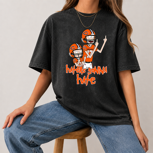 [SPECIAL OFFER] NEW CUSTOMIZED NFL26 CCB CHICAGO BEARS FUNNY MULTICOLOR WASHED TEE