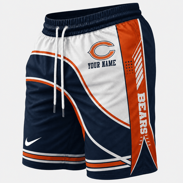 [SPECIAL OFFER] NEW CUSTOMIZED NFL26 CCB CHICAGO BEARS SHORT PANTS