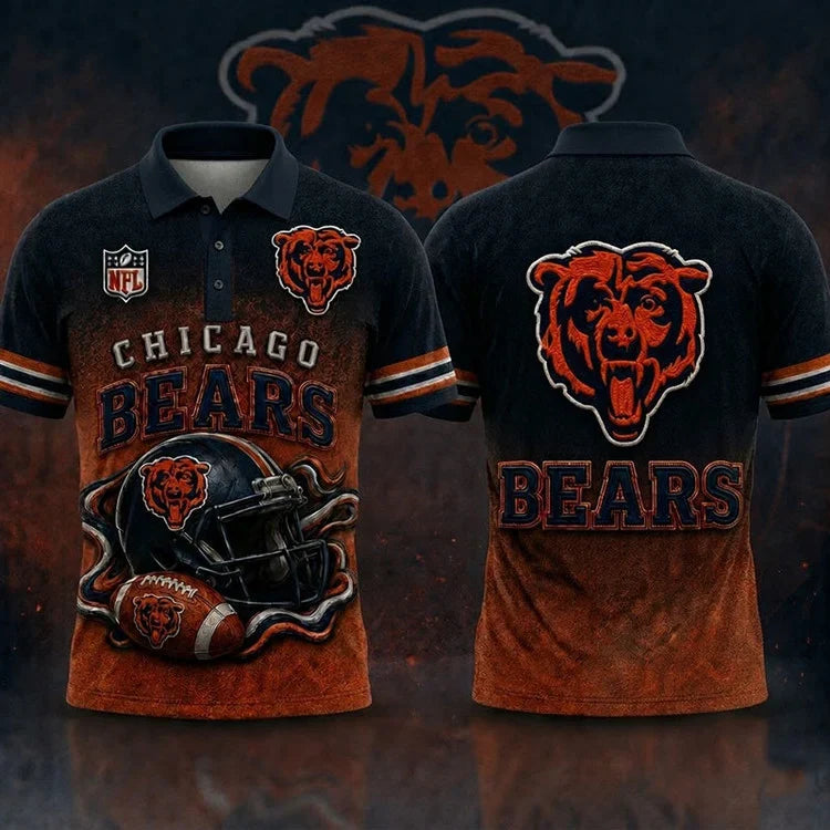 [SPECIAL OFFER] NEW CUSTOMIZED NFL26 CCB CHICAGO BEARS APPAREL