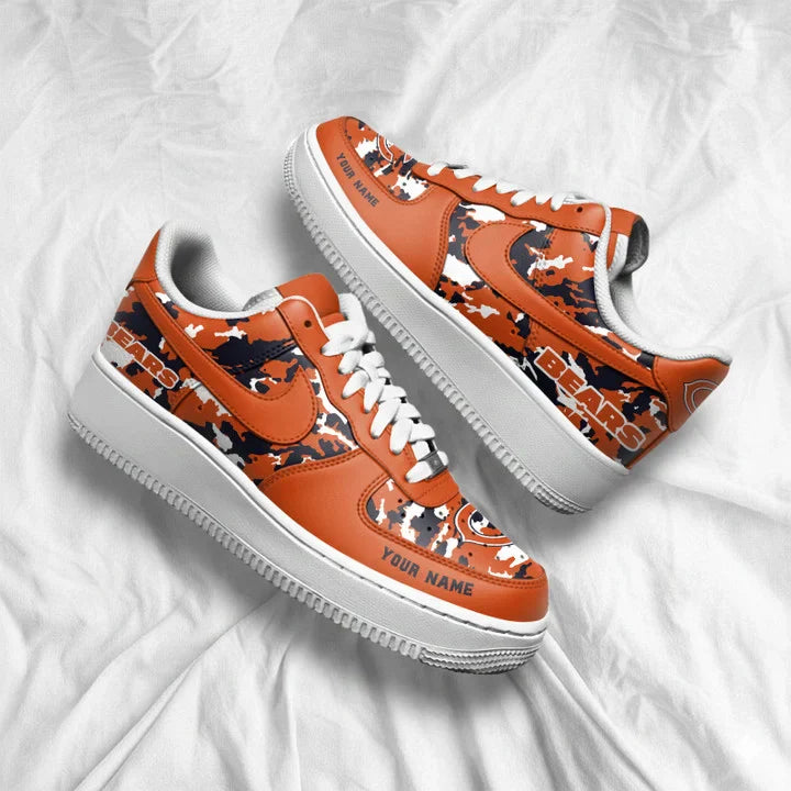 [SPECIAL OFFER] NEW CUSTOMIZED NFL26 CCB CHICAGO BEARS AF1 SNEAKERS
