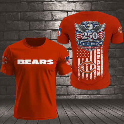 [SPECIAL OFFER] NEW CUSTOMIZED NFL26 CCB CHICAGO BEARS T-SHIRT, HOODIE, ZIP HOODIE