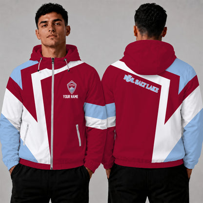 [FAN EXCLUSIVE] NEW CUSTOMIZED MLS26 CLR COLORADO RAPIDS WINDBREAKER JACKET