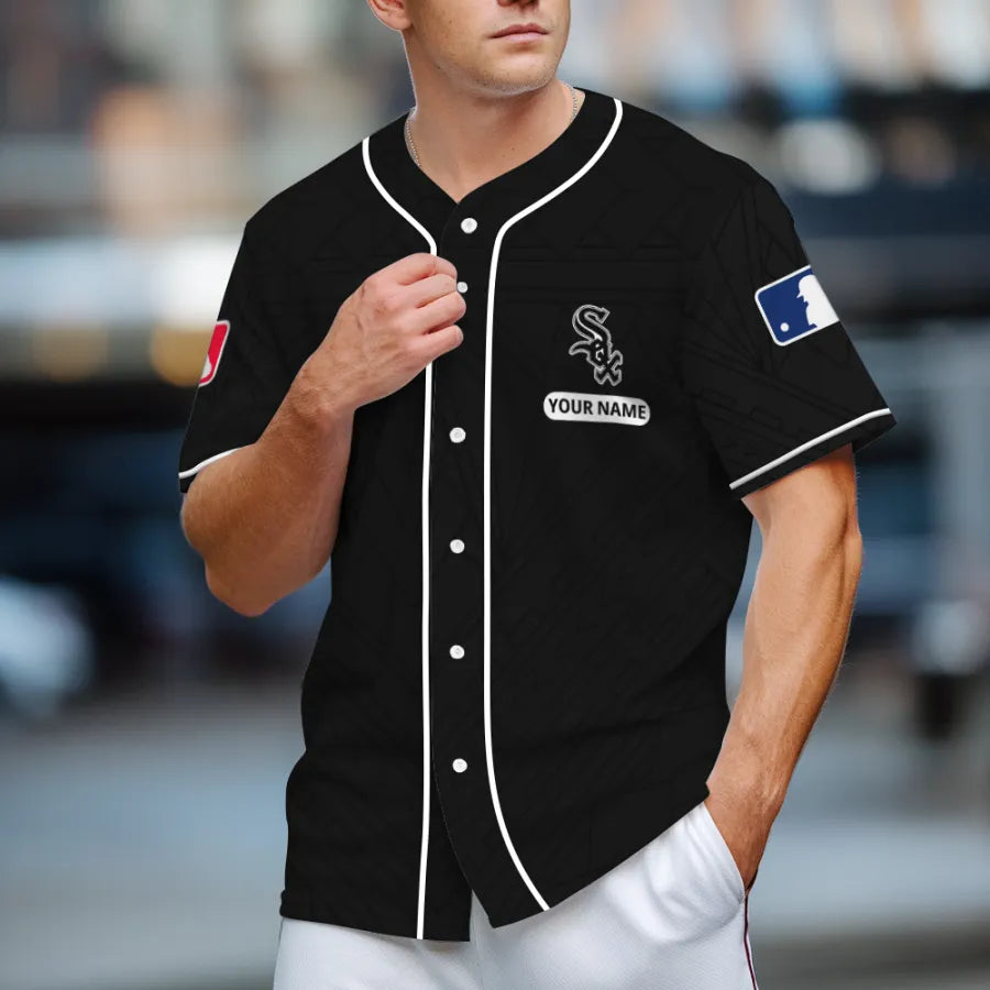 [FLASH SALE] NEW CUSTOMIZED MLB26 CWS CHICAGO WHITE SOX BASEBALL JERSEY