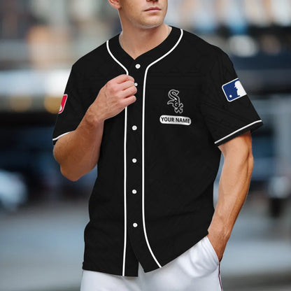 [FLASH SALE] NEW CUSTOMIZED MLB26 CWS CHICAGO WHITE SOX BASEBALL JERSEY