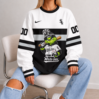 [FLASH SALE] NEW CUSTOMIZED MLB26 CWS CHICAGO WHITE SOX UNISEX SWEATSHIRT