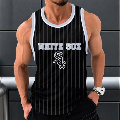 [FLASH SALE] NEW CUSTOMIZED MLB26 CWS CHICAGO WHITE SOX UNISEX TANK TOP
