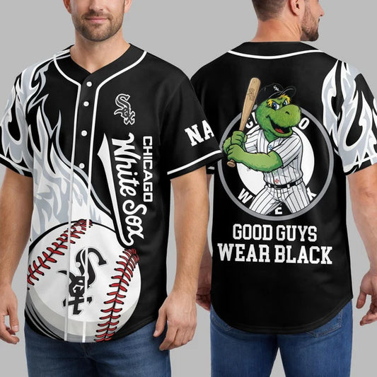 [FLASH SALE] NEW CUSTOMIZED MLB26 CWS CHICAGO WHITE SOX BASEBALL JERSEY
