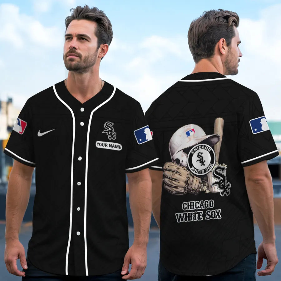 [FLASH SALE] NEW CUSTOMIZED MLB26 CWS CHICAGO WHITE SOX BASEBALL JERSEY