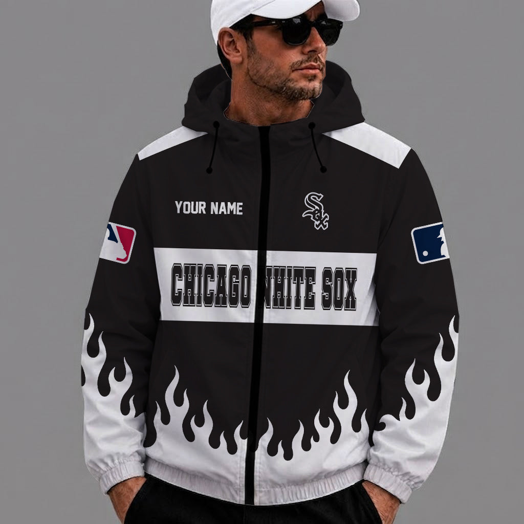 [FLASH SALE] NEW CUSTOMIZED MLB26 CWS CHICAGO WHITE SOX WINDBREAKER JACKET