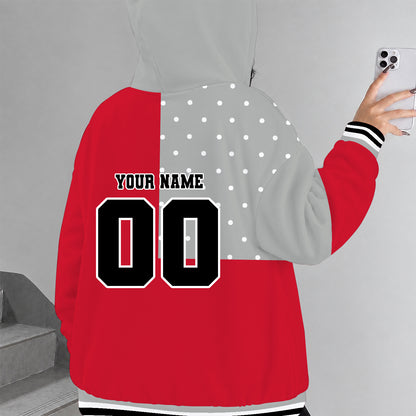 [FAN FAVORITE] NEW CUSTOMIZED NCAA MAM26 HOC HOUSTON COUGARS STRAPPY ZIP HOODIE