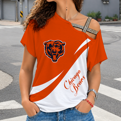 [SPECIAL OFFER] NEW CUSTOMIZED NFL26 CCB CHICAGO BEARS SHOULDER SHIRT