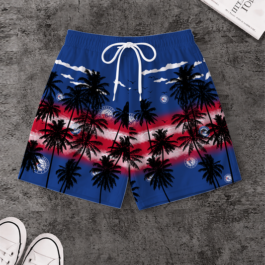 [HOT DEAL] NEW CUSTOMIZED NBA26 P76 PHILADELPHIA 76ERS SHORT PANTS