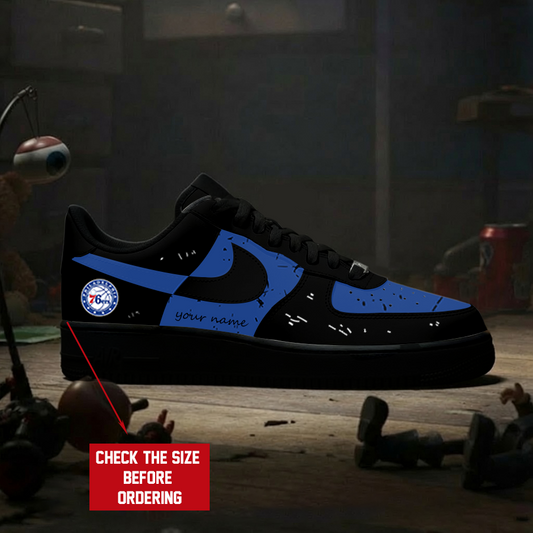 [HOT DEAL] NEW CUSTOMIZED NBA26 P76 PHILADELPHIA 76ERS AF1 SHOES