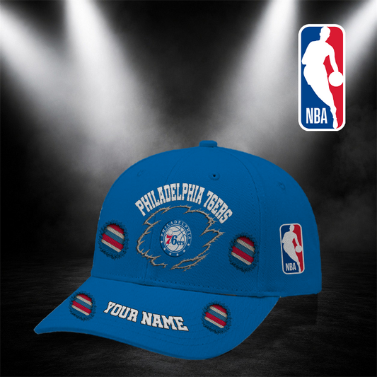 [HOT DEAL] NEW CUSTOMIZED NBA26 P76 PHILADELPHIA 76ERS CLASSIC CAP