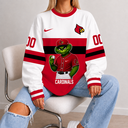 [FAN FAVORITE] NEW CUSTOMIZED NCAA CWS26 ULC LOUISVILLE CARDINALS UNISEX SWEATSHIRT