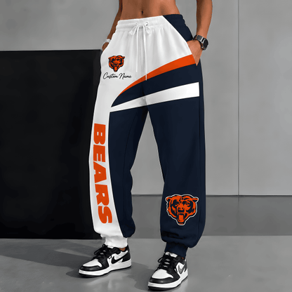 [SPECIAL OFFER] NEW CUSTOMIZED NFL26 CCB CHICAGO BEARS SWEATPANTS