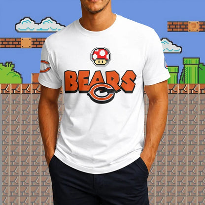 [SPECIAL OFFER] NEW CUSTOMIZED NFL26 CCB CHICAGO BEARS SUPER MARIO T-SHIRT, HOODIE, ZIP HOODIE