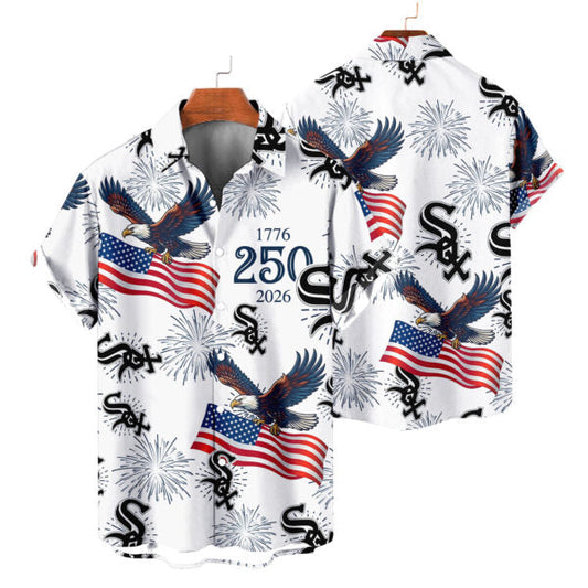 [FLASH SALE] NEW CUSTOMIZED MLB26 CWS CHICAGO WHITE SOX UNISEX HAWAIIAN SHIRT
