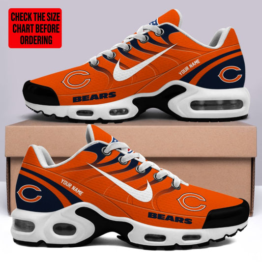 [SPECIAL OFFER] NEW CUSTOMIZED NFL26 CCB CHICAGO BEARS AIR MAX PLUS SNEAKERS