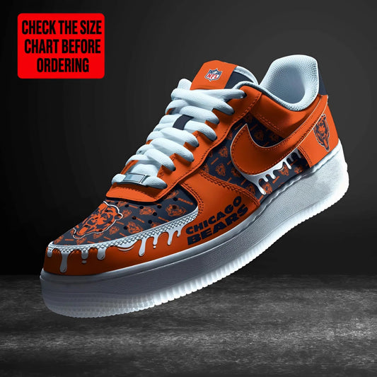 [SPECIAL OFFER] NEW CUSTOMIZED NFL26 CCB CHICAGO BEARS AF1 SHOES