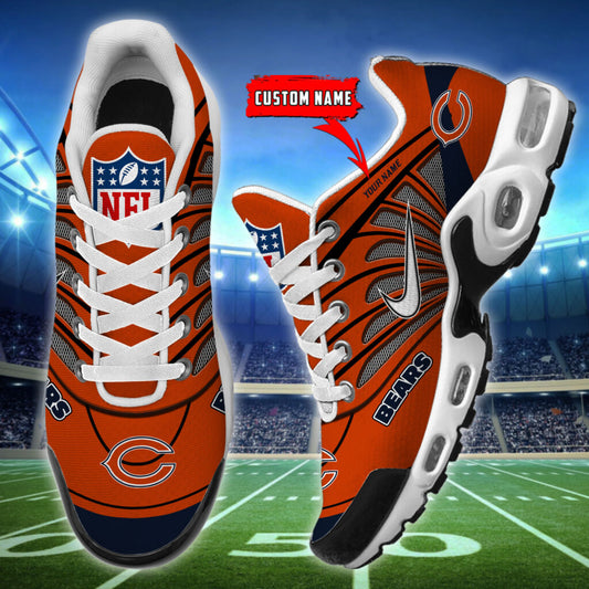 [SPECIAL OFFER] NEW CUSTOMIZED NFL26 CCB CHICAGO BEARS AIR MAX PLUS SNEAKERS