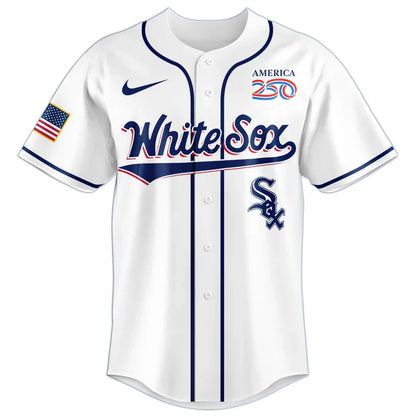 [FLASH SALE] NEW CUSTOMIZED MLB26 CWS CHICAGO WHITE SOX BASEBALL JERSEY