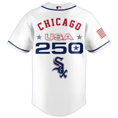 [FLASH SALE] NEW CUSTOMIZED MLB26 CWS CHICAGO WHITE SOX BASEBALL JERSEY