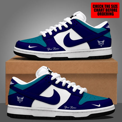 [HOT DEAL] NEW CUSTOMIZED NBA27 CHO CHARLOTTE HORNETS DUNK LOW SHOES