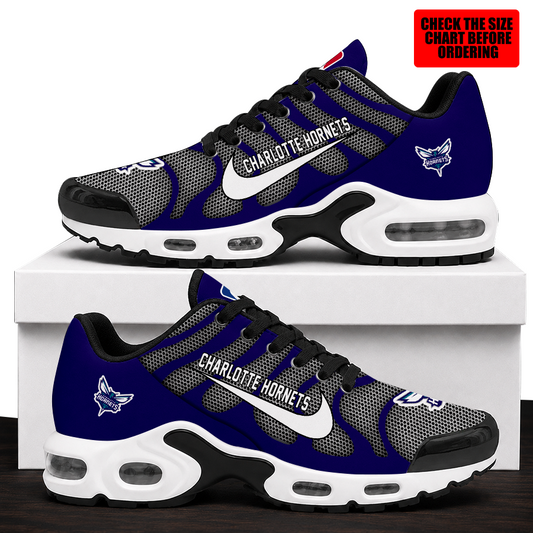 [HOT DEAL] NEW CUSTOMIZED NBA27 CHO CHARLOTTE HORNETS AIR MAX PLUS SNEAKERS