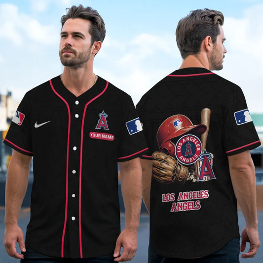[FLASH SALE] NEW CUSTOMIZED MLB27 LAA LOS ANGELES ANGELS BASEBALL JERSEY