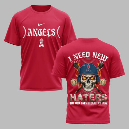 [FLASH SALE] NEW CUSTOMIZED MLB27 LAA LOS ANGELES ANGELS MUTICOLOR T-SHIRT