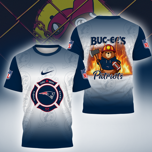 [SPECIAL OFFER] NEW CUSTOMIZED NFL27 NEP NEW ENGLAND PATRIOTS BUC-EE'S T-SHIRT, HOODIE & ZIP HOODIE