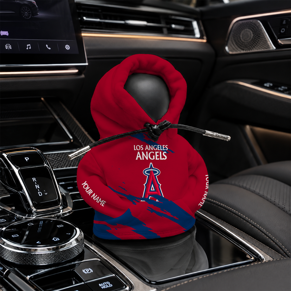 [FLASH SALE] NEW CUSTOMIZED MLB27 LAA LOS ANGELES ANGELS AUTOMOTIVE HOODIE SHIFT KNOB COVER