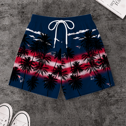 [SPECIAL OFFER] NEW CUSTOMIZED NFL27 NEP NEW ENGLAND PATRIOTS SHORT PANTS