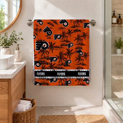 [SUPER SALE] NEW CUSTOMIZED NHL27 PPF PHILADELPHIA FLYERS BEACH TOWEL