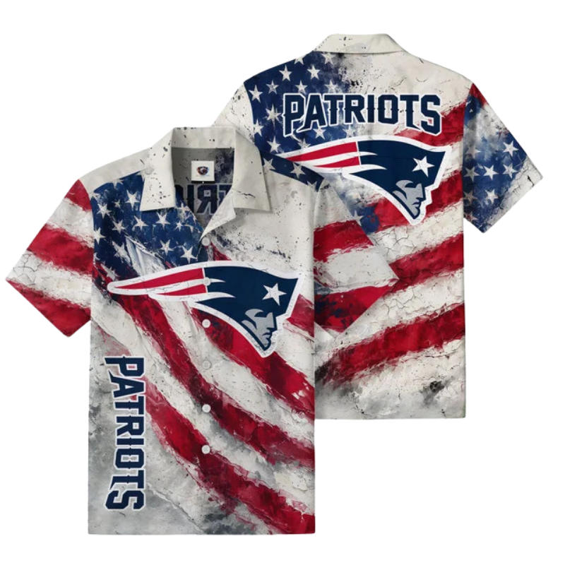 [SPECIAL OFFER] NEW CUSTOMIZED NFL27 NEP NEW ENGLAND PATRIOTS UNISEX HAWAIIAN SHIRT