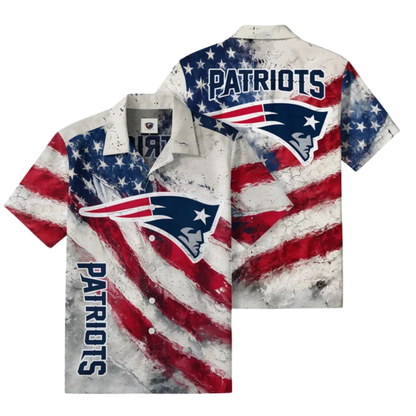 [SPECIAL OFFER] NEW CUSTOMIZED NFL27 NEP NEW ENGLAND PATRIOTS UNISEX HAWAIIAN SHIRT