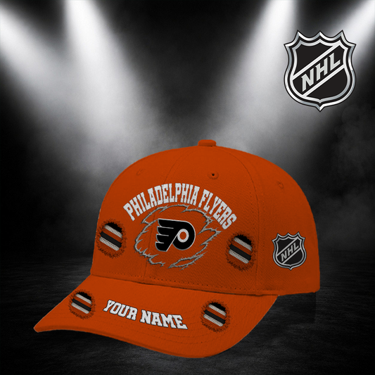 [SUPER SALE] NEW CUSTOMIZED NHL27 PPF PHILADELPHIA FLYERS CLASSIC CAP