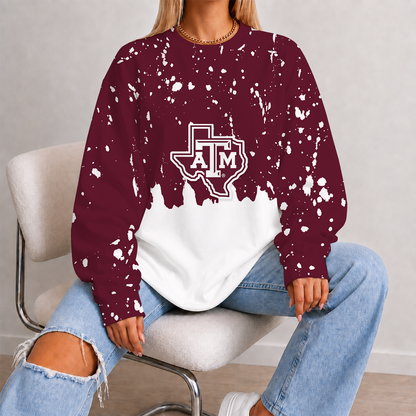 [FAN FAVORITE] NEW CUSTOMIZED NCAA CWS27 TAA TEXAS A&M AGGIES UNISEX SWEATSHIRT