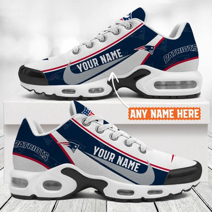 [SPECIAL OFFER] NEW CUSTOMIZED NFL27 NEP NEW ENGLAND PATRIOTS AIR MAX PLUS SNEAKERS