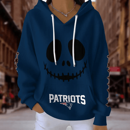 [SPECIAL OFFER] NEW CUSTOMIZED NFL27 NEP NEW ENGLAND PATRIOTS RIBBED HOODIE & SWEATSHIRT