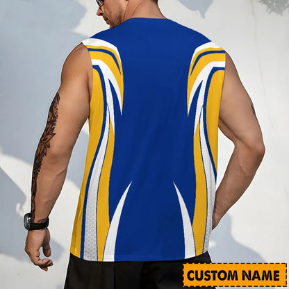 LIMITED EDITION - NEW CUSTOMIZED NHL28 BFS BUFFALO SABRES TANK TOP & GYM SHIRT